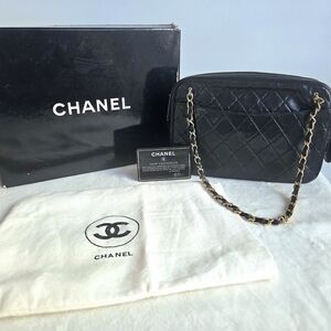 SERIES 0 (1986-1988) Chanel Camera Bag FULL SET